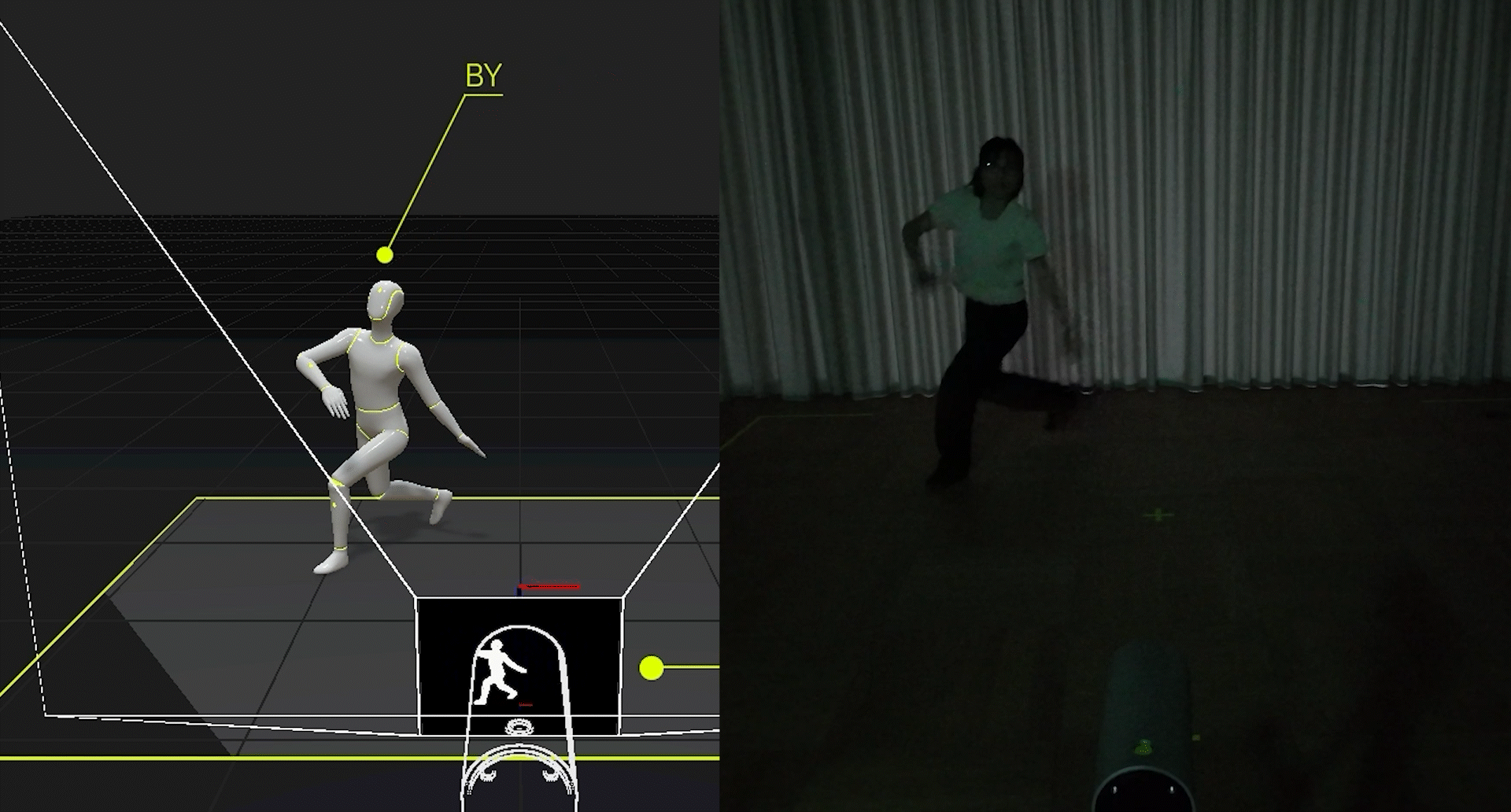 MOVIN delivers stable full-body motion capture across low-light, outdoor, and high-EMF environments, while hand motion capture performance depends on available lighting.